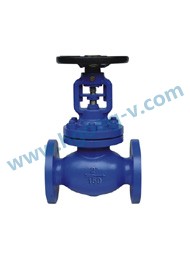 API/JIS cast steel wcb bellow seal globe valve
